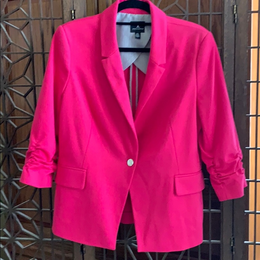Jules & Leopold Hot Pink Blazer